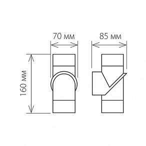 Накладной светильник Elektrostandard Vortex a038418