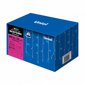 Бахрома световая Uniel ULD-B3010 ULD-B3010-200/TWK MULTI IP67