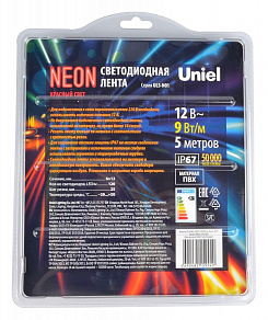Лента светодиодная Uniel Neon ULS-N01 UL-00009087
