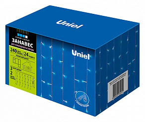 Занавес световой Uniel ULD-C3020 ULD-C3020-240/TTK BLUE-WHITE IP44