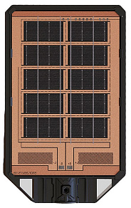 Консольный светильник Arte Lamp Avior A9100AL-1BK