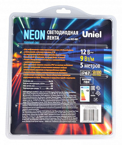 Лента светодиодная Uniel Neon ULS-N01 UL-00009091