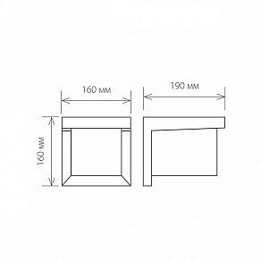 Накладной светильник Elektrostandard Shelter a038435