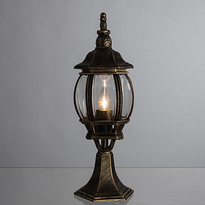 Наземный низкий светильник Arte Lamp Atlanta A1044FN-1BN