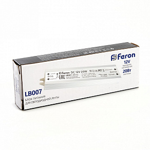 Блок питания Feron lb007 48052