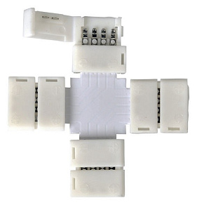 Соединитель лент X-образный жесткий Elektrostandard Аксессуары для светодиодных лент 12/24V LED 3X