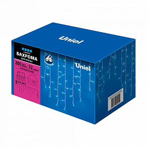 Бахрома световая Uniel ULD-B3010 ULD-B3010-200/TWK BLUE IP67