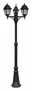 Фонарный столб Arte Lamp Bremen A1017PA-3BK