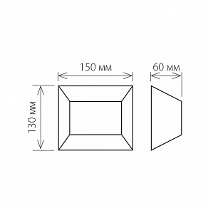 Накладной светильник Elektrostandard Ofion a035812